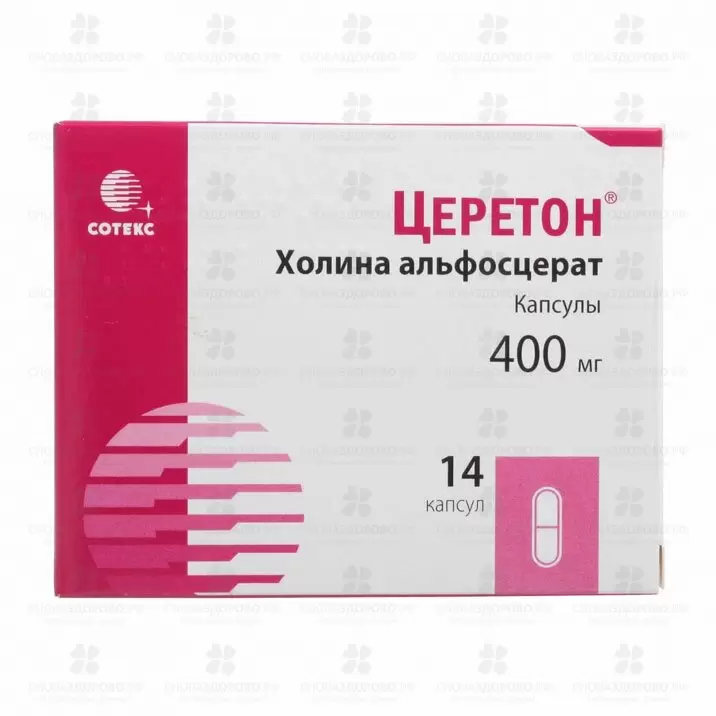Церетон капсулы 400 мг №14 ✅ 20199/06893 | Сноваздорово.рф
