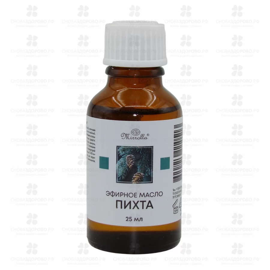 Масло Пихта эфирное 25мл фл.  ✅ 04897/06148 | Сноваздорово.рф