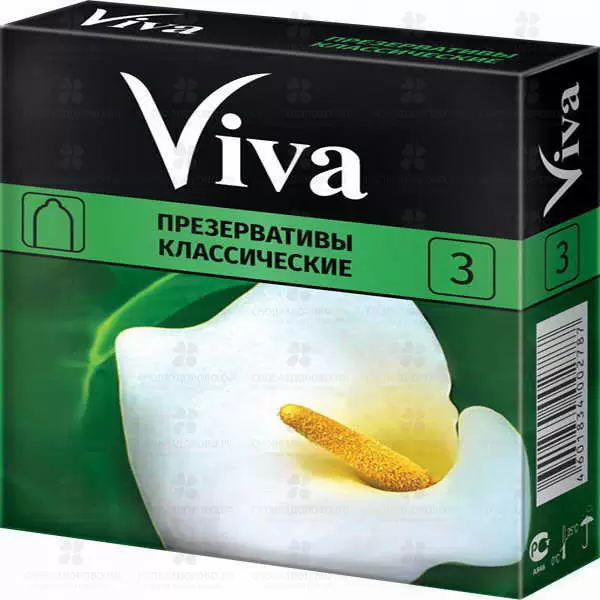 Презервативы ВиВа №3 классические ✅ 10804/06516 | Сноваздорово.рф