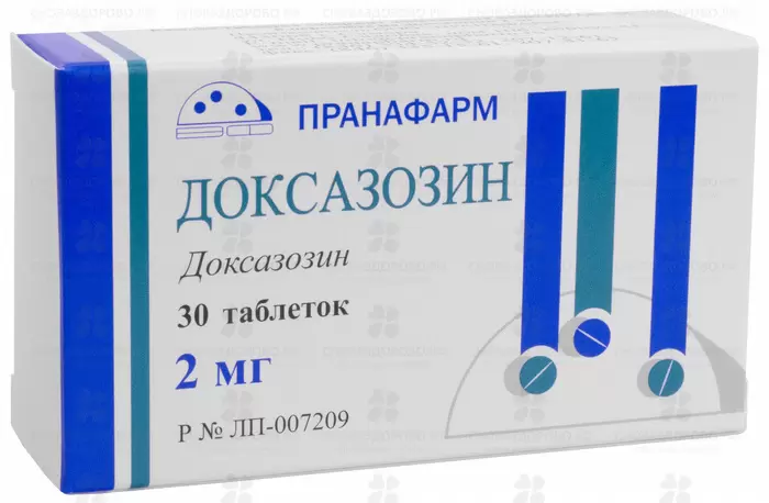 Доксазозин таблетки 2мг №30 ✅ 07113/06865 | Сноваздорово.рф