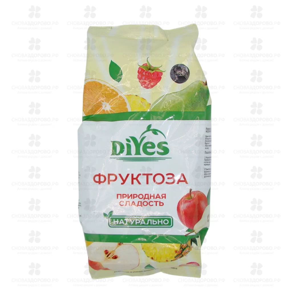 Фруктоза "DиYes" 500г ✅ 18393/06103 | Сноваздорово.рф