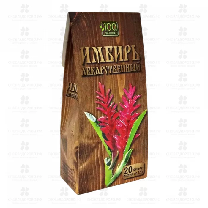 Имбирь лекарственный ф/п 1,5г №20 (чайный напиток) ✅ 28193/06910 | Сноваздорово.рф