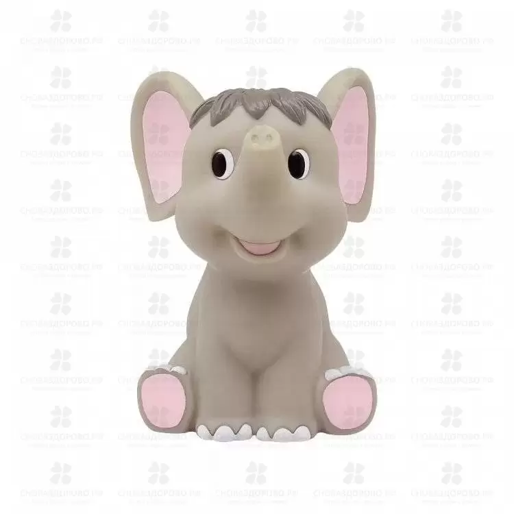 ЛАББИ Игрушка для купания "Слоник-пищалка" (16626) ✅ 28244/07011 | Сноваздорово.рф