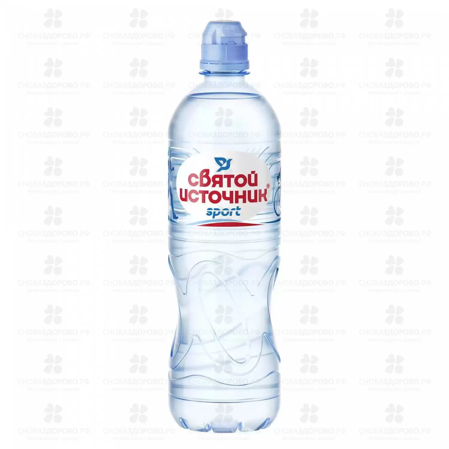 Вода минеральная Святой Источник "Спорт" 750мл негазированная п/э ✅ 39214/09106 | Сноваздорово.рф