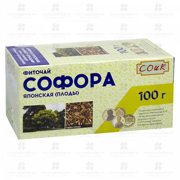 Софора японская плоды 100г фиточай (БАД) ✅ 38126/08516 | Сноваздорово.рф