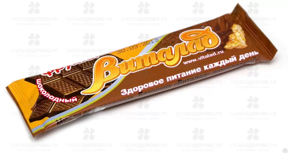 Батончик мюсли Виталад шоколадный 40г ✅ 14955/06812 | Сноваздорово.рф