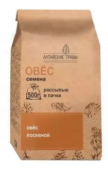 Овес для заваривания 500г  ✅ 29758/06298 | Сноваздорово.рф