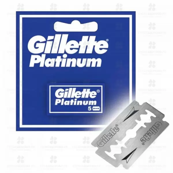 Gillette Platinum Лезвия д/бритья №5 ✅ 34296/07768 | Сноваздорово.рф