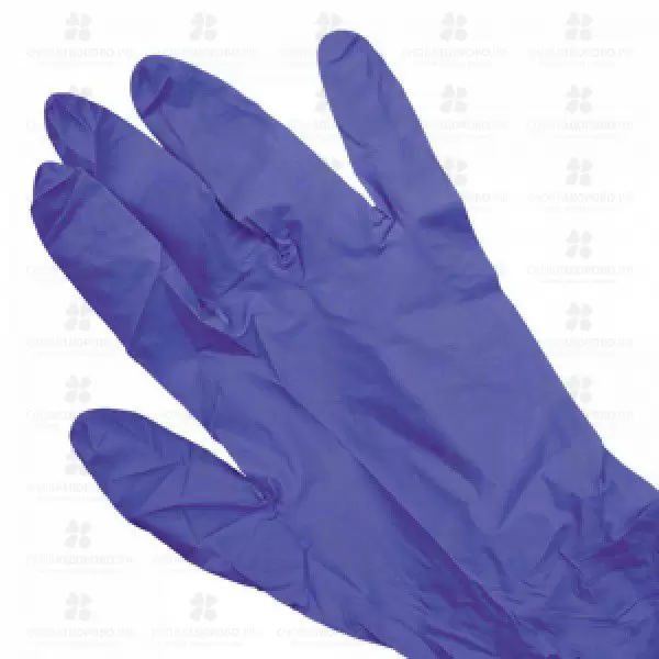 Перчатки Бинови диагн. н/ст. нитриловые неопудренные текстурированные на пальцах  р.S (голубые) ✅ 27127/06606 | Сноваздорово.рф