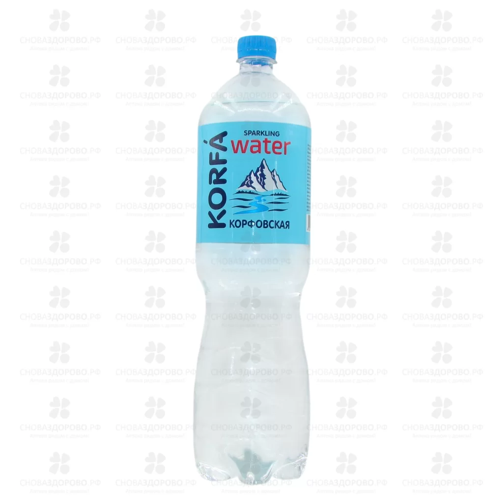 Вода минеральная Корфовская газированная 1,5л ✅ 33680/09424 | Сноваздорово.рф
