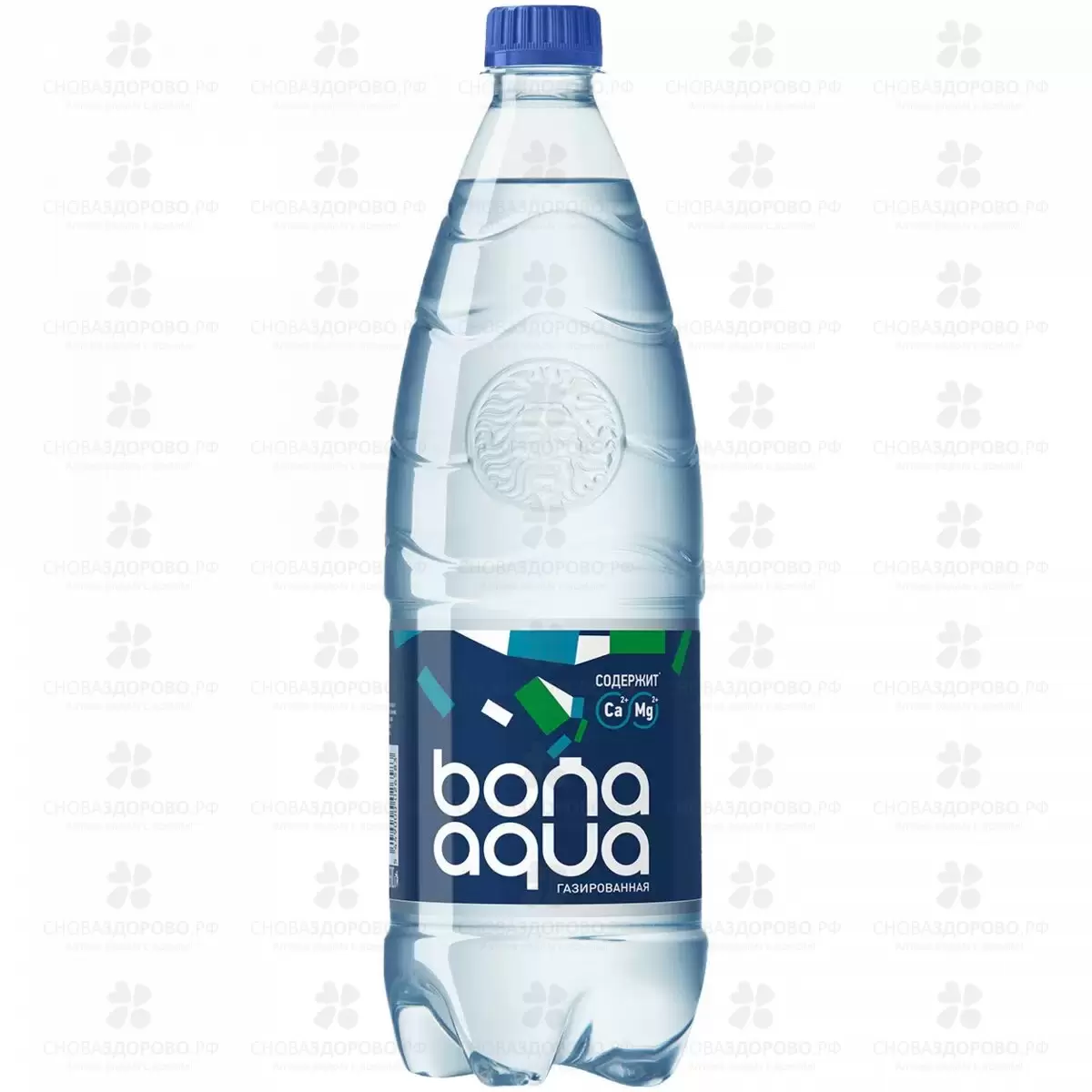 Вода минеральная БонАква газированная 1л ✅ 33780/08838 | Сноваздорово.рф
