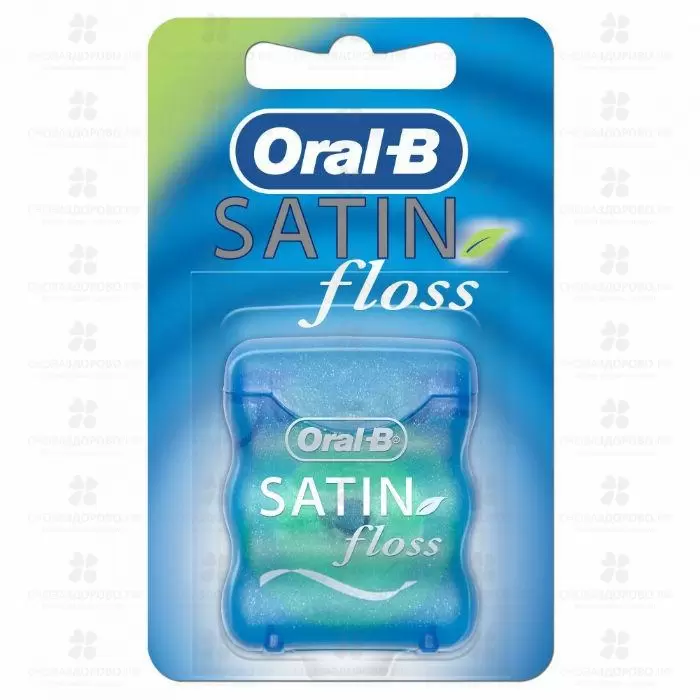 Орал-Би зубная нить SatinFloss мятная 25м ✅ 13550/06270 | Сноваздорово.рф