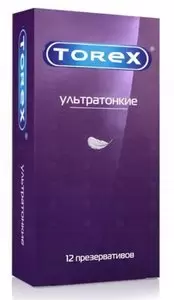 Презервативы Торекс №12 ультратонкие гладкие ✅ 27110/07016 | Сноваздорово.рф