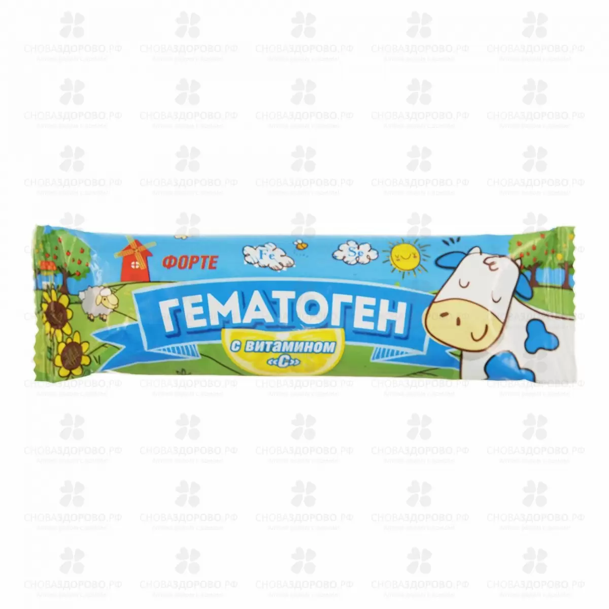 Гематоген Форте с витамином С 40г (БАД) ✅ 39969/09178 | Сноваздорово.рф