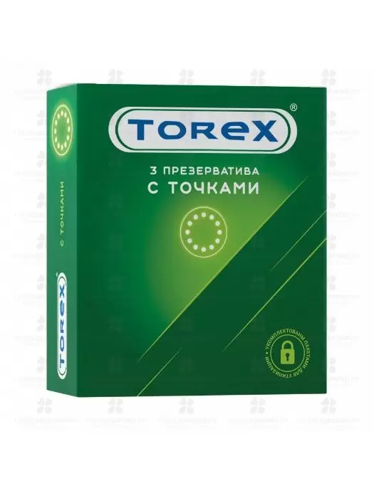 Презервативы Торекс №3 с точками ✅ 27114/06244 | Сноваздорово.рф