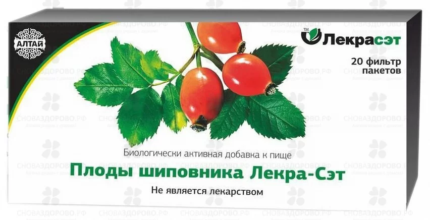 Шиповник плоды фильтр-пакеты 1,5г №20 (БАД) ✅ 12929/06810 | Сноваздорово.рф