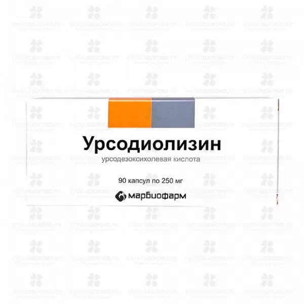 Урсодиолизин капсулы 250мг №90 ✅ 35829/06820 | Сноваздорово.рф