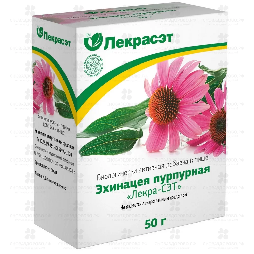 Эхинацеи пурпурной трава 50г (БАД) ✅ 42538/06810 | Сноваздорово.рф