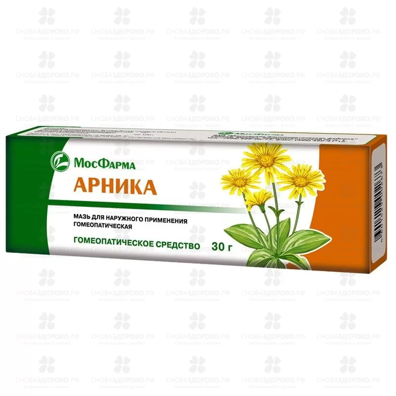Арника мазь для наружного применения гомеопатическая 30г ✅ 29908/06300 | Сноваздорово.рф
