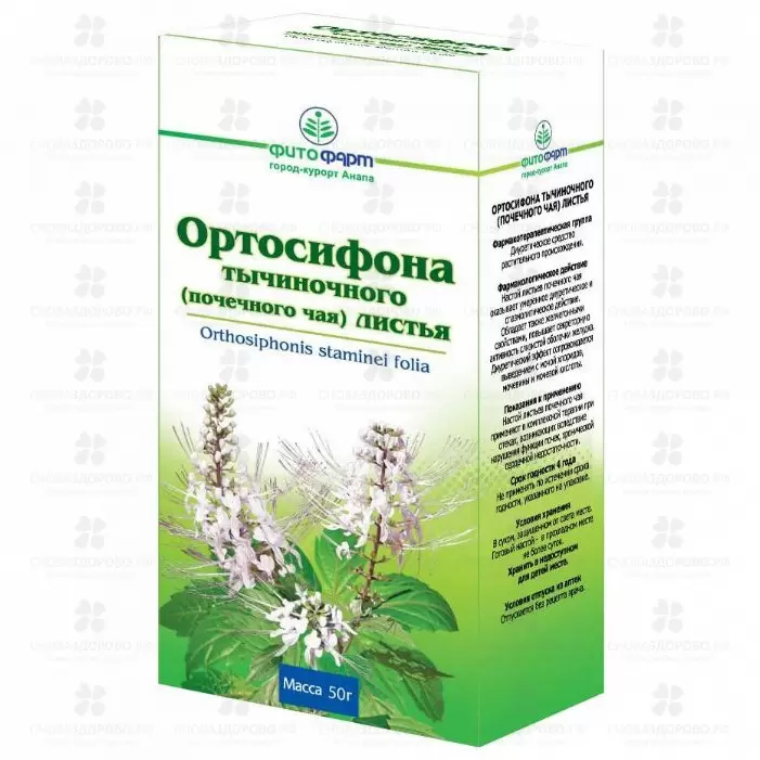 Ортосифона тычиночного (Почечного чая) листья 50г ✅ 04784/06928 | Сноваздорово.рф
