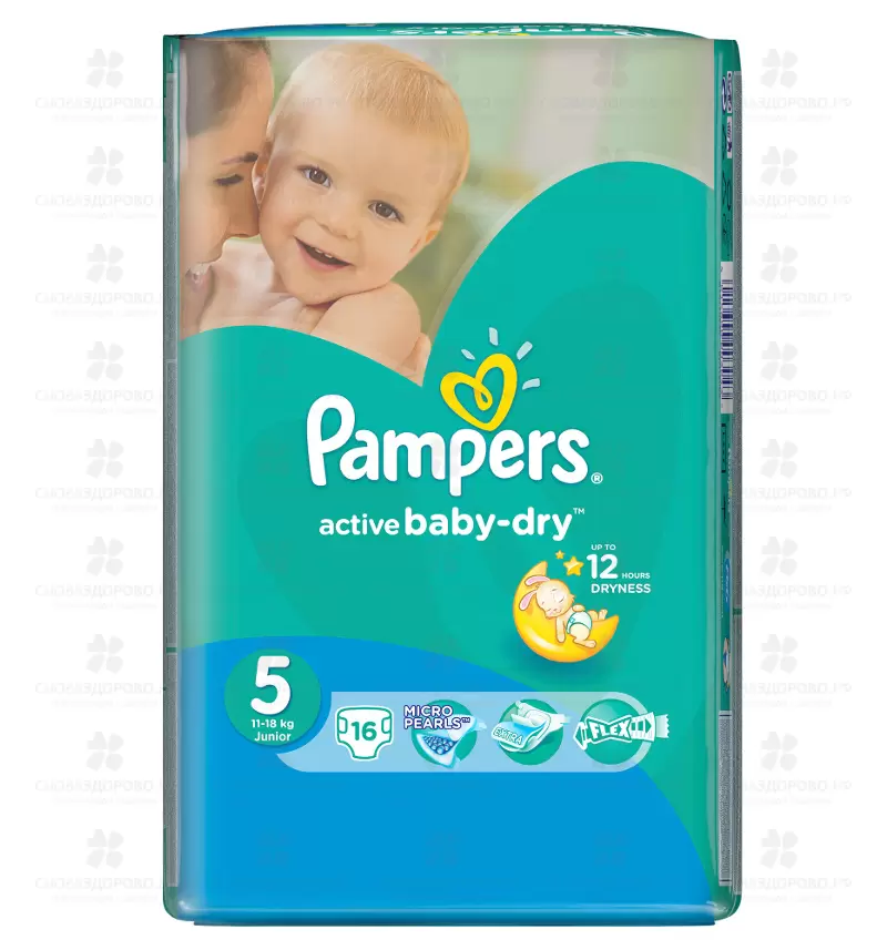 Памперс Active Baby Dry Junior 11-18кг 16шт ✅ 01885/06270 | Сноваздорово.рф