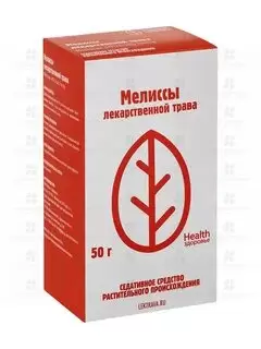 Мелиссы лекарственной трава 50г ✅ 04076/06978 | Сноваздорово.рф