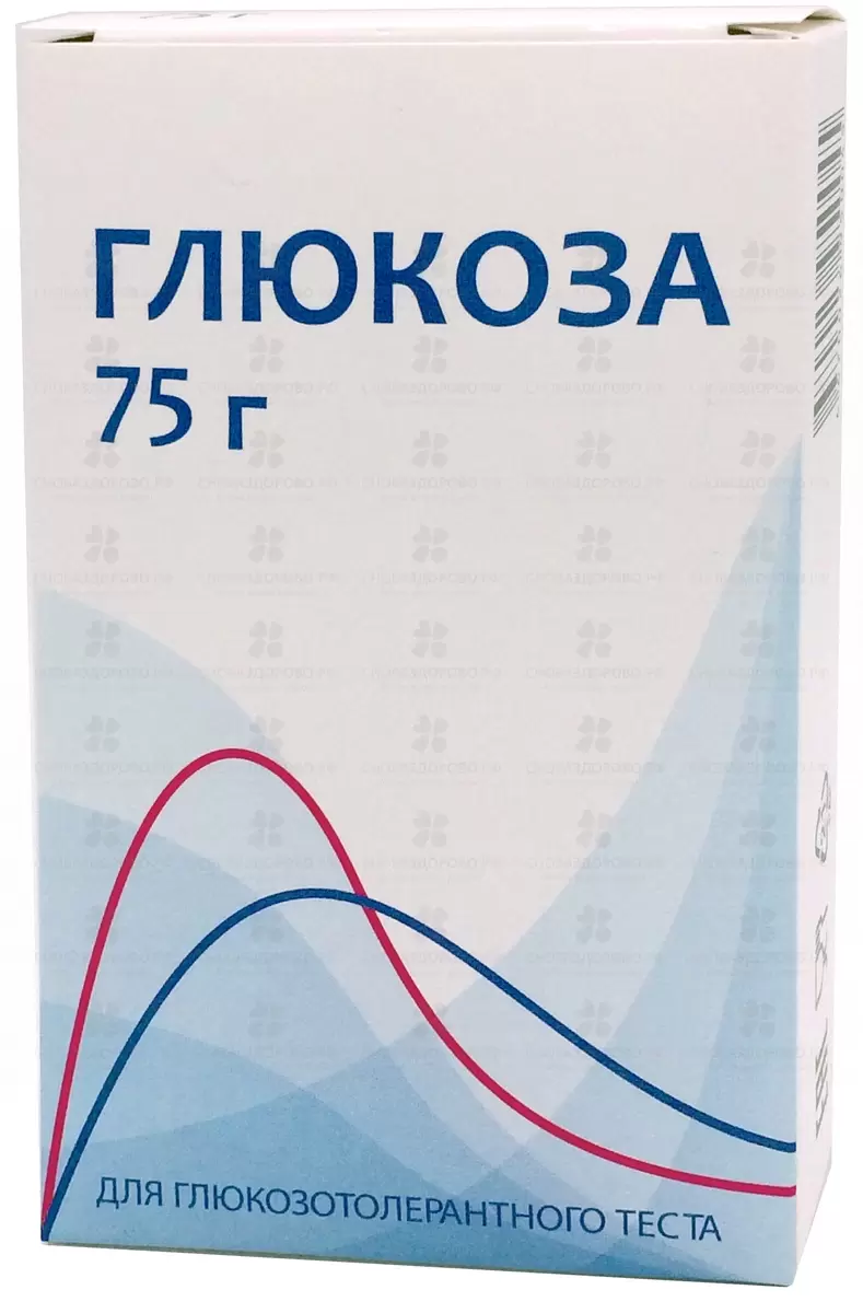Глюкоза пор. 75г (пакет 25г №3) д/глюкозотолерантного теста (БАД) ✅ 16676/08188 | Сноваздорово.рф