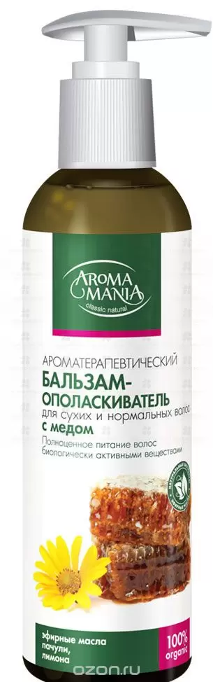 АромаМания Бальзам-ополаскиватель с медом для сухих и нормальных волос 250мл ✅ 20495/06264 | Сноваздорово.рф