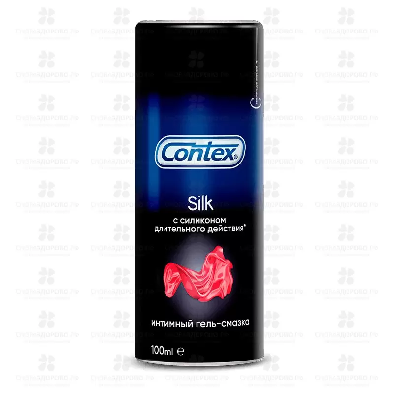 Гель-смазка Контекс Silk 100мл силикон. длит. действия ✅ 15849/06665 | Сноваздорово.рф