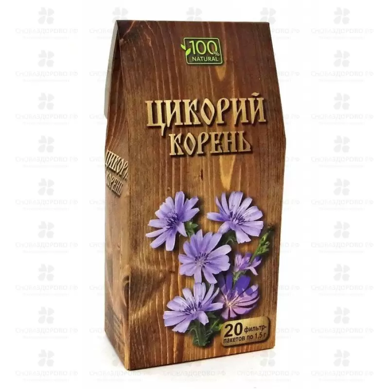 Цикорий корень фитопакетик 1,5г №20 (чайный напиток) ✅ 32750/06910 | Сноваздорово.рф