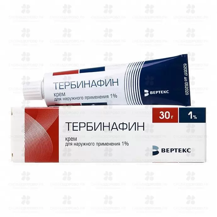 Тербинафин крем для наружного применения 1% 30г ✅ 19082/06087 | Сноваздорово.рф