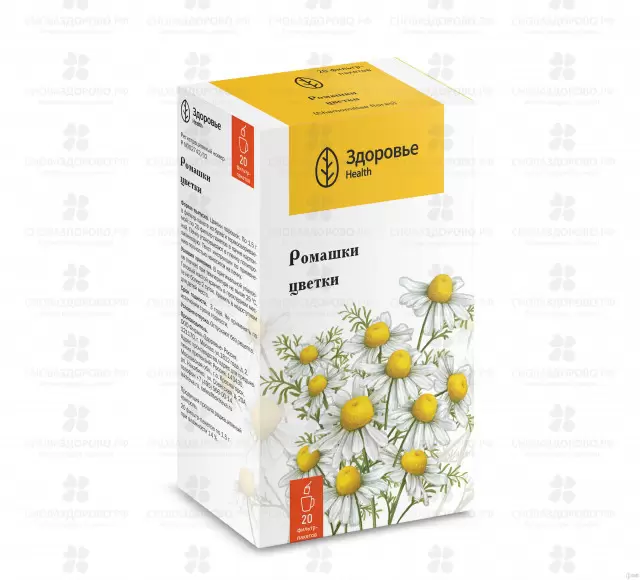 Ромашки цветки фильтр-пакеты 1,5г №20 ✅ 00269/06978 | Сноваздорово.рф