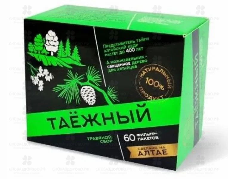 Травяной Сбор Таежный 1,5г ф/п №60 ✅ 38160/06910 | Сноваздорово.рф