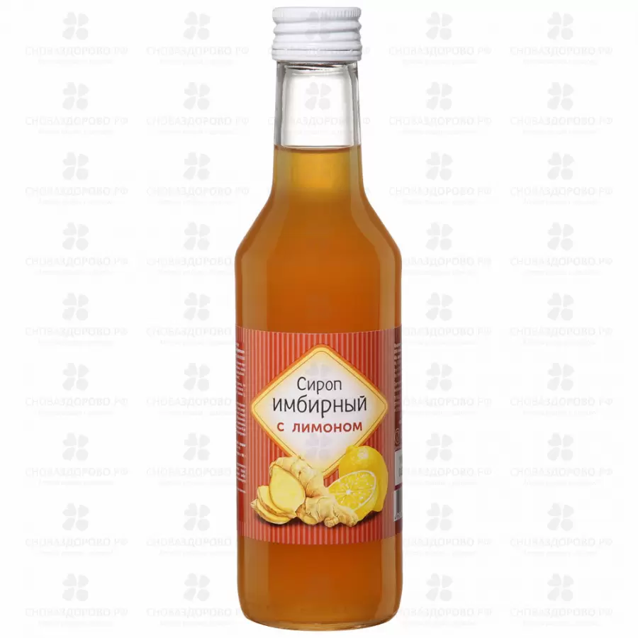 Сироп на фруктозе Имбирный с лимоном 250мл (БАД) ✅ 09572/06986 | Сноваздорово.рф